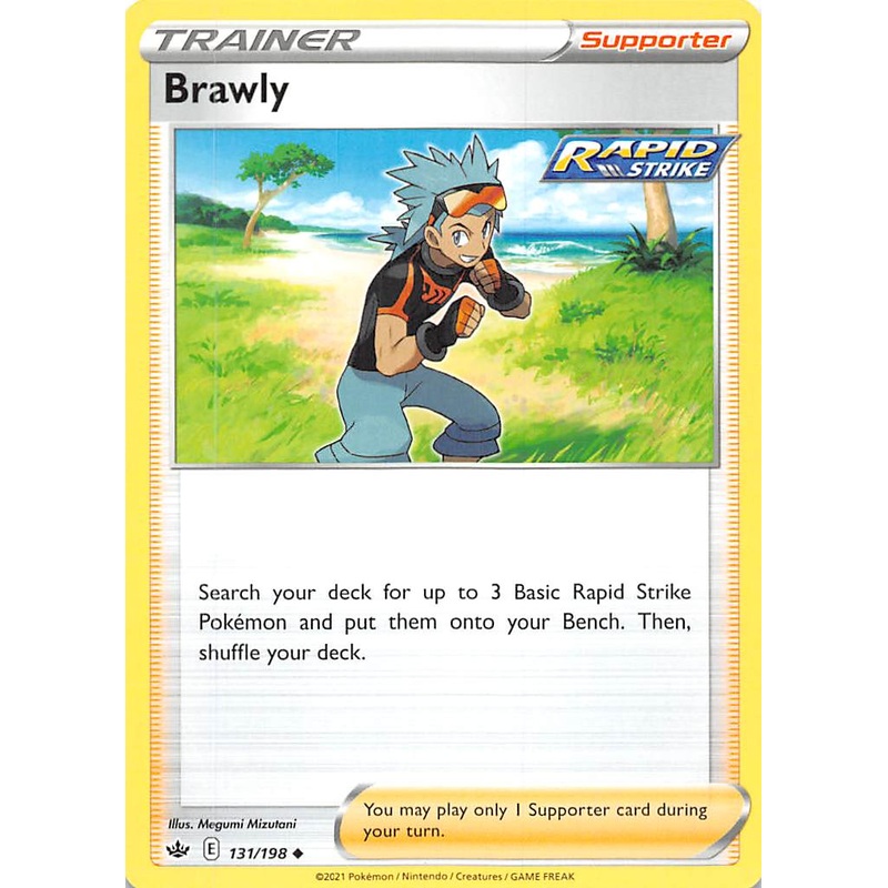 Brawly (131/198) [Sword & Shield: Chilling Reign]