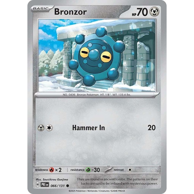 Bronzor (066/131) [Scarlet & Violet: Prismatic Evolutions]