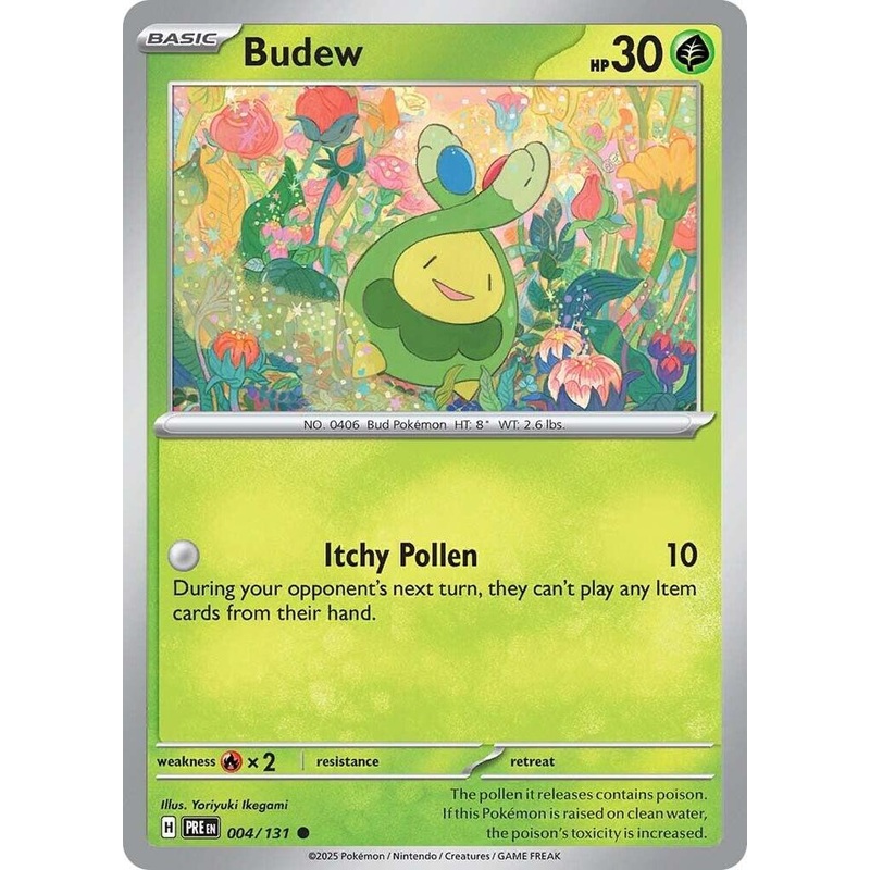 Budew (004/131) [Scarlet & Violet: Prismatic Evolutions]