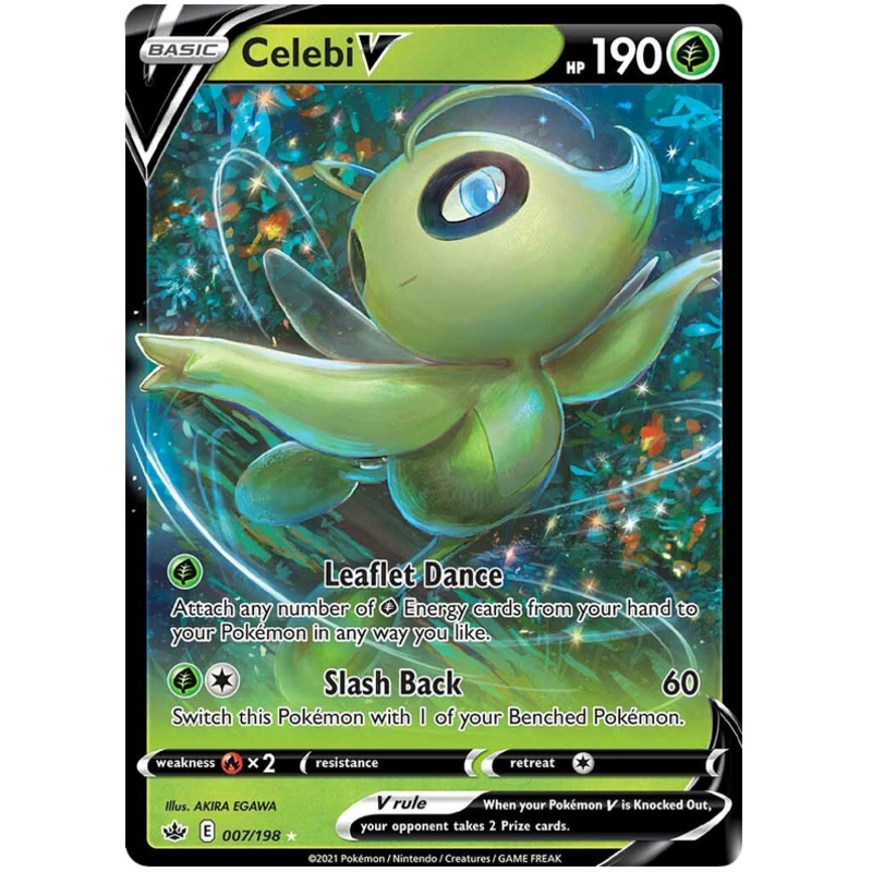 Celebi V (007/198) [Sword & Shield: Chilling Reign]