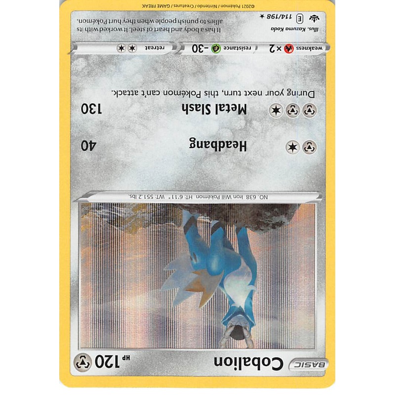Cobalion (114/198) [Sword & Shield: Chilling Reign]