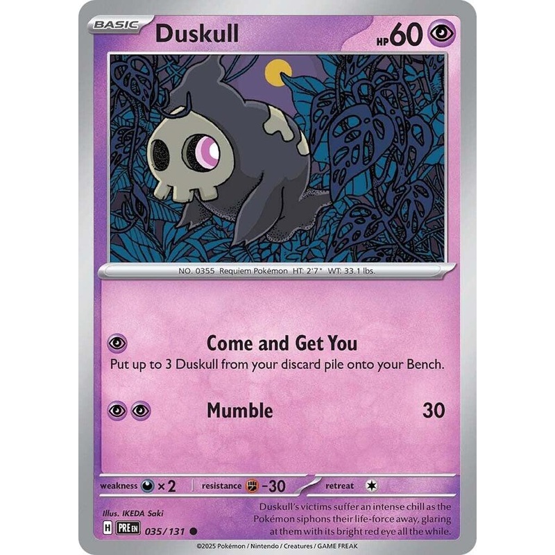 Duskull (035/131) [Scarlet & Violet: Prismatic Evolutions]