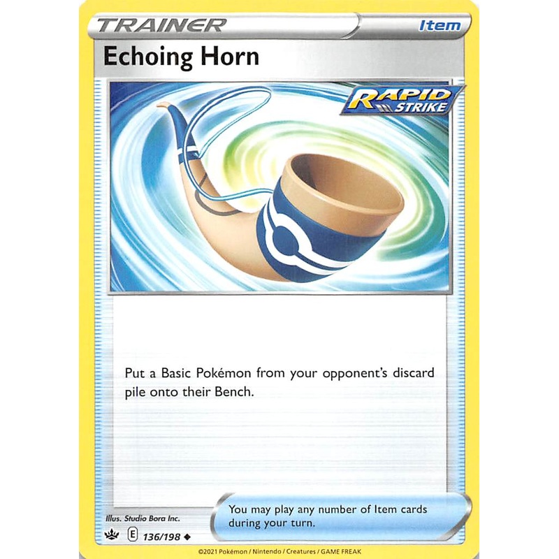 Echoing Horn (136/198) [Sword & Shield: Chilling Reign]