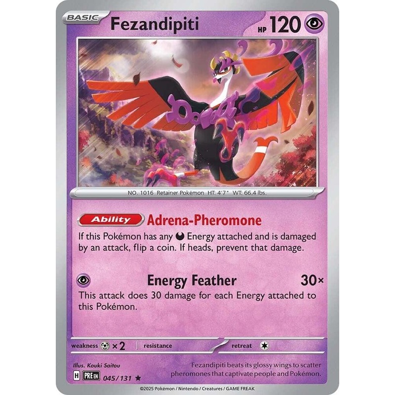 Fezandipiti (045/131) [Scarlet & Violet: Prismatic Evolutions]