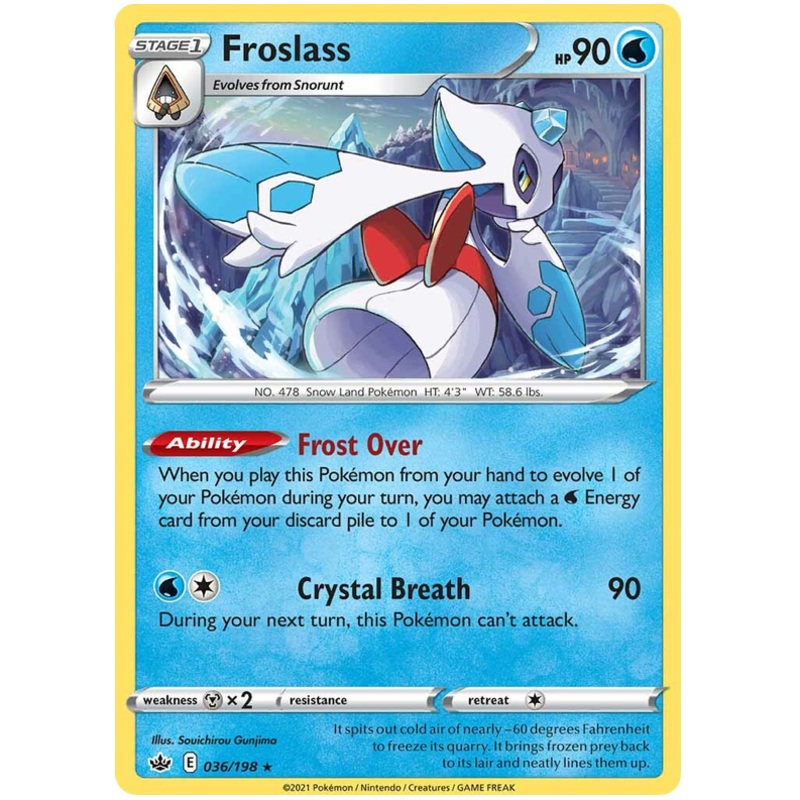 Froslass (036/198) [Sword & Shield: Chilling Reign]