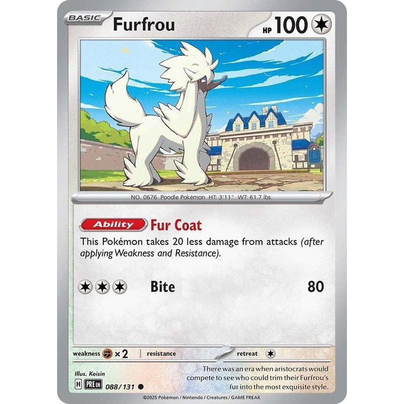 Furfrou (088/131) [Scarlet & Violet: Prismatic Evolutions]