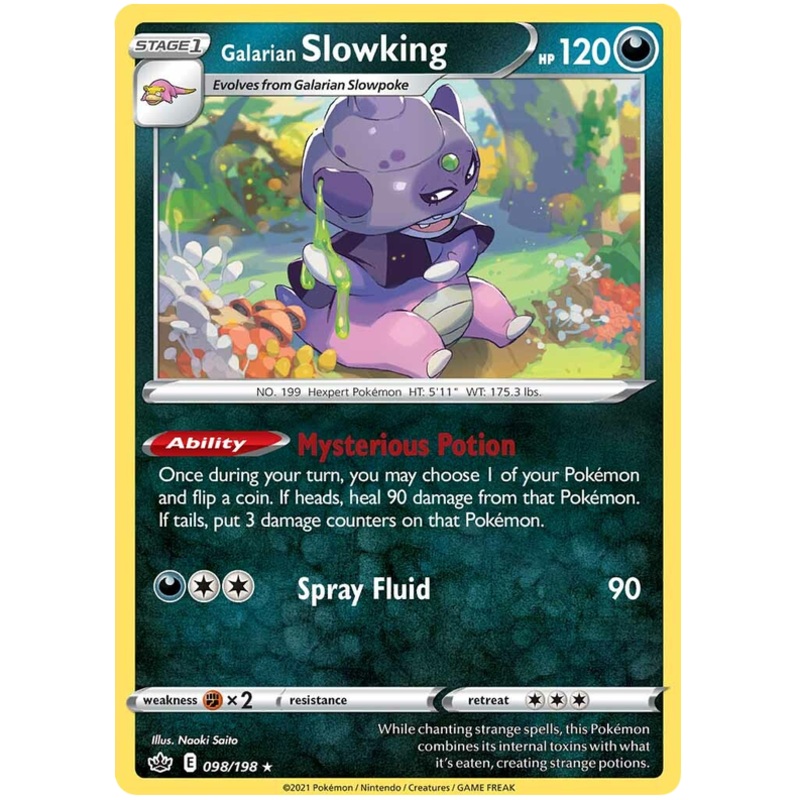 Galarian Slowking (098/198) [Sword & Shield: Chilling Reign]