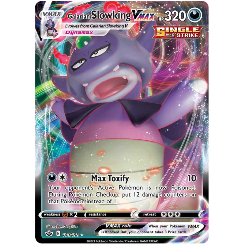 Galarian Slowking VMAX (100/198) [Sword & Shield: Chilling Reign]