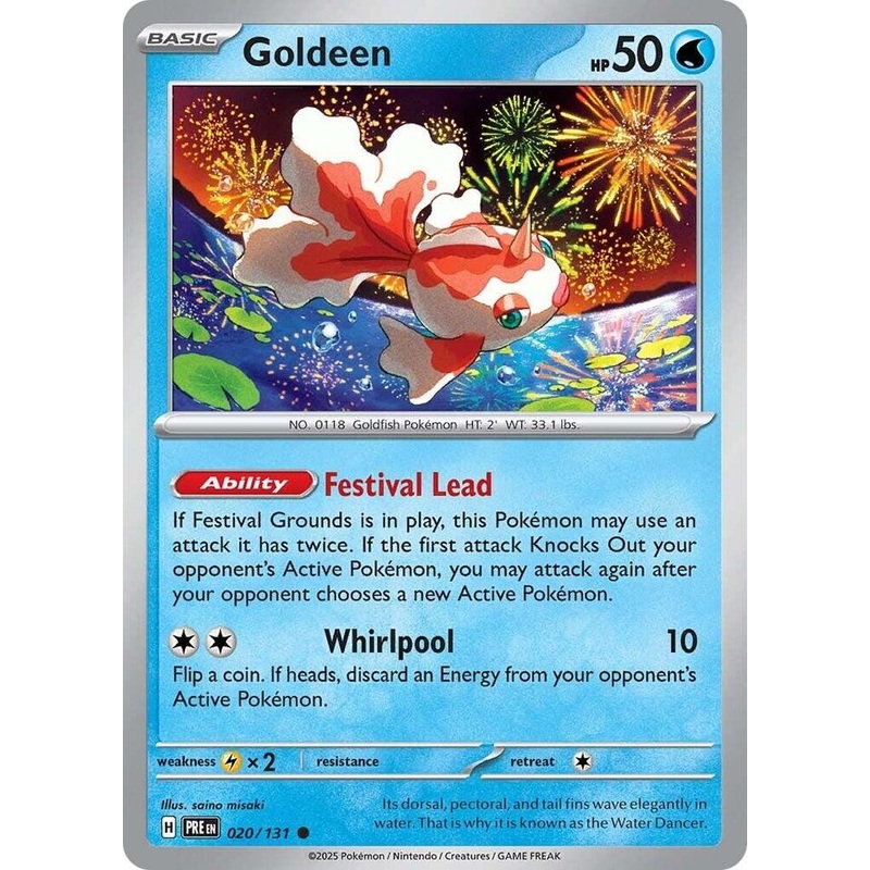 Goldeen (020/131) [Scarlet & Violet: Prismatic Evolutions]