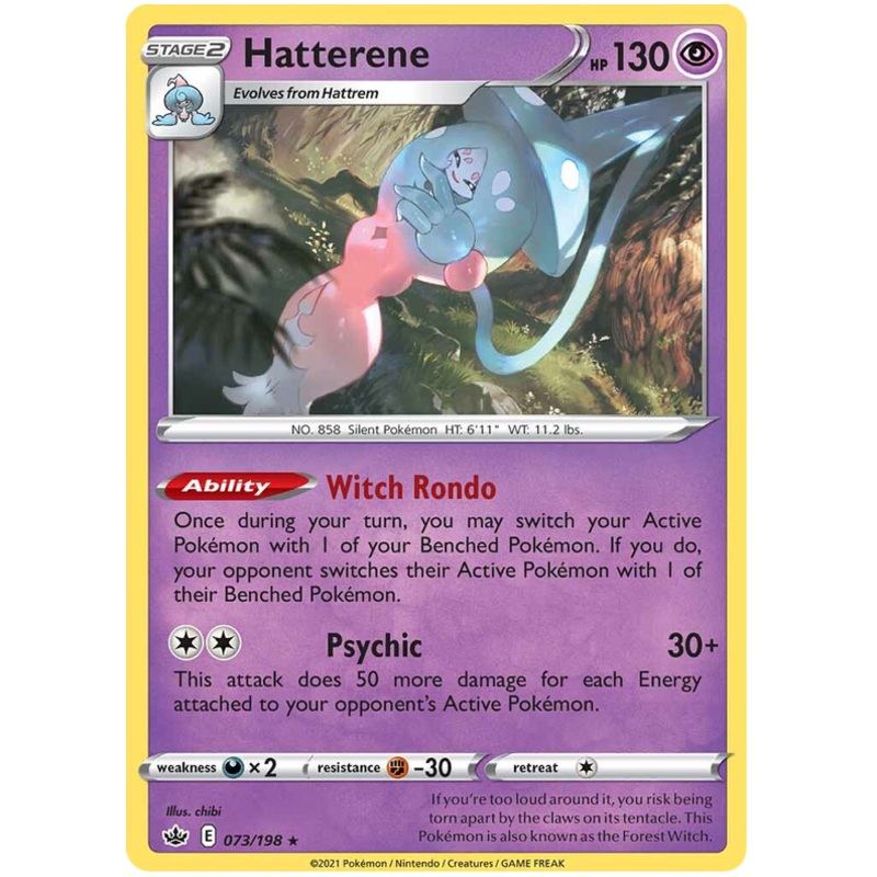 Hatterene (073/198) [Sword & Shield: Chilling Reign]