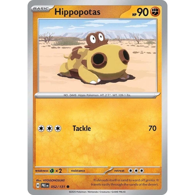 Hippopotas (052/131) [Scarlet & Violet: Prismatic Evolutions]