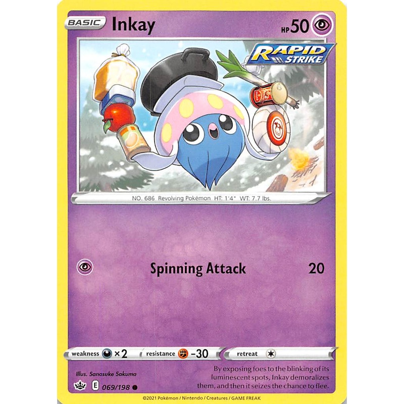 Inkay (069/198) [Sword & Shield: Chilling Reign]
