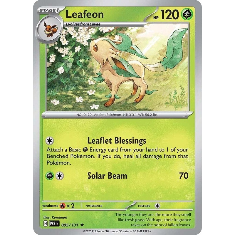 Leafeon (005/131) [Scarlet & Violet: Prismatic Evolutions]