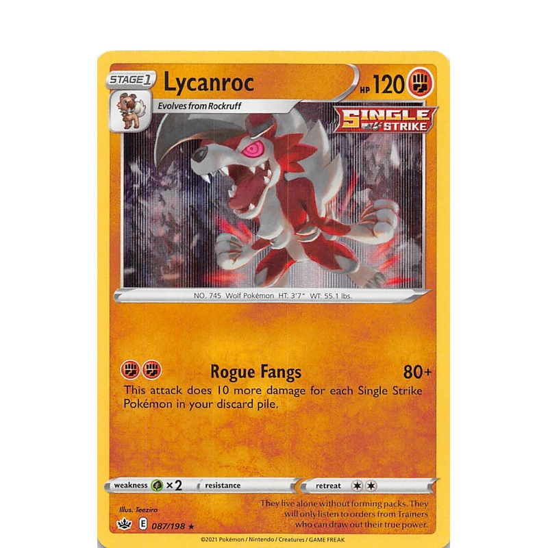 Lycanroc (087/198) [Sword & Shield: Chilling Reign]