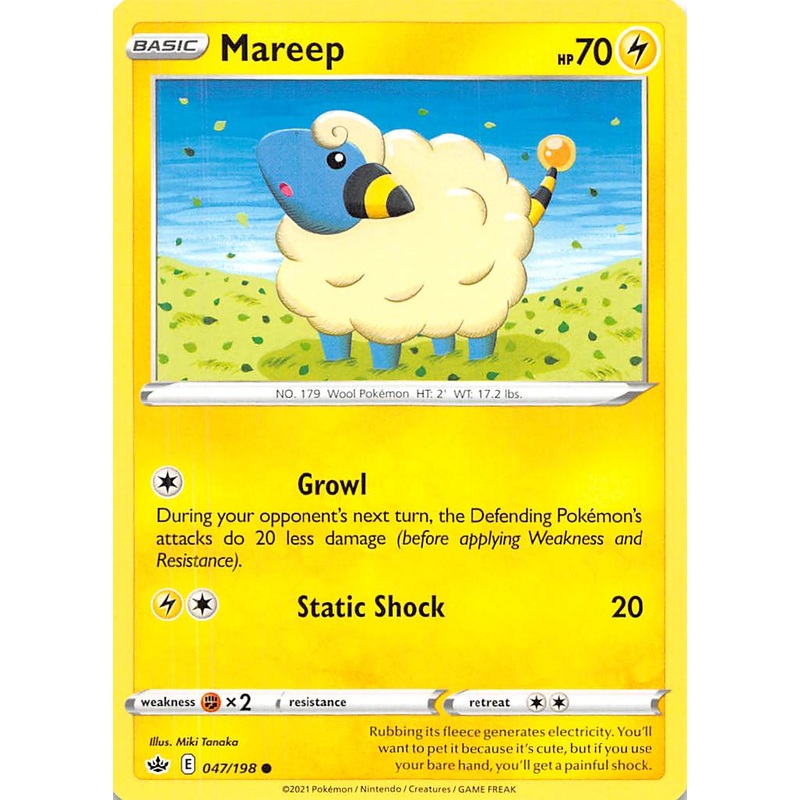 Mareep (047/198) [Sword & Shield: Chilling Reign]