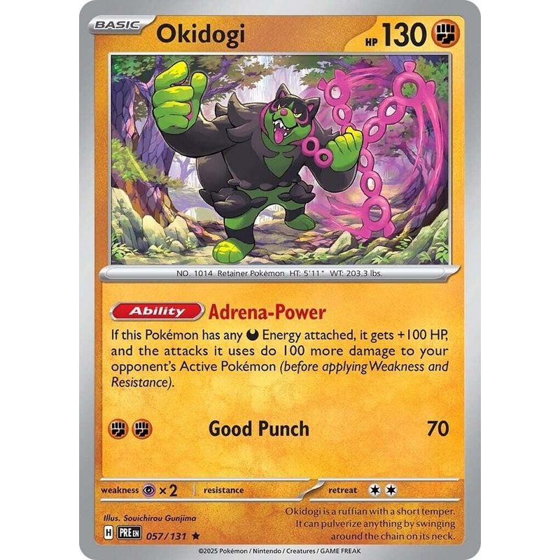 Okidogi (057/131) [Scarlet & Violet: Prismatic Evolutions]