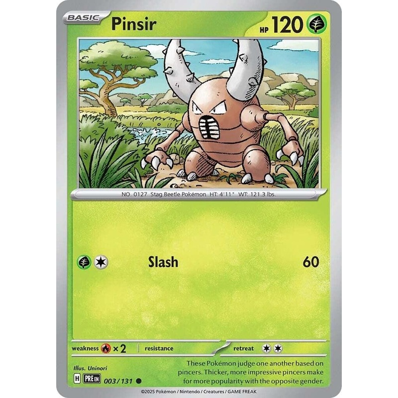 Pinsir (003/131) [Scarlet & Violet: Prismatic Evolutions]