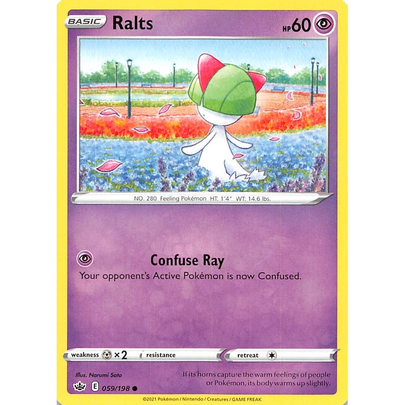 Ralts (059/198) [Sword & Shield: Chilling Reign]