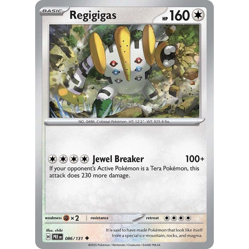 Regigigas (086/131) [Scarlet & Violet: Prismatic Evolutions]