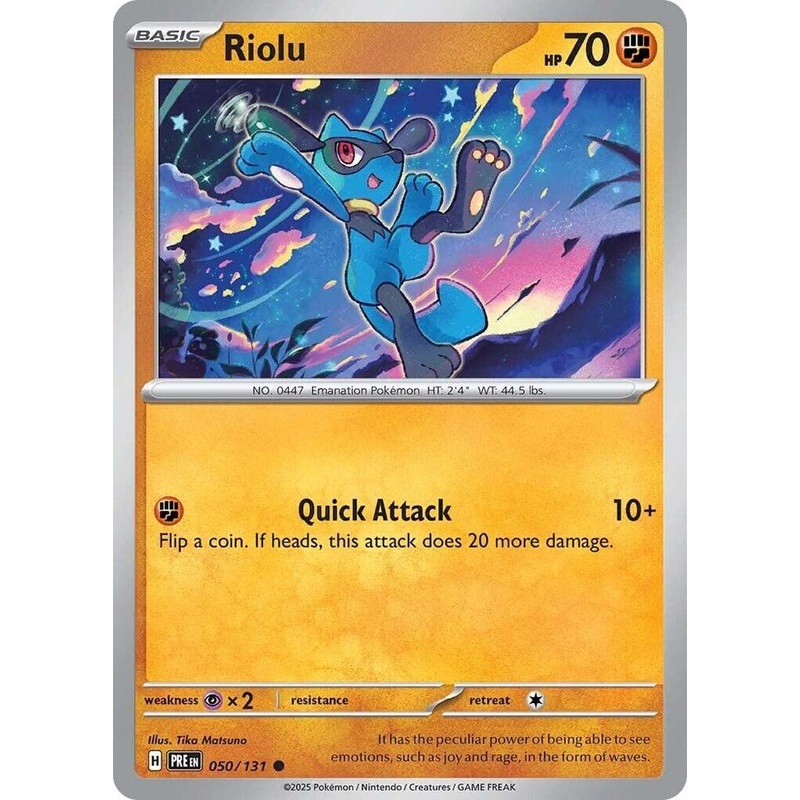 Riolu (050/131) [Scarlet & Violet: Prismatic Evolutions]