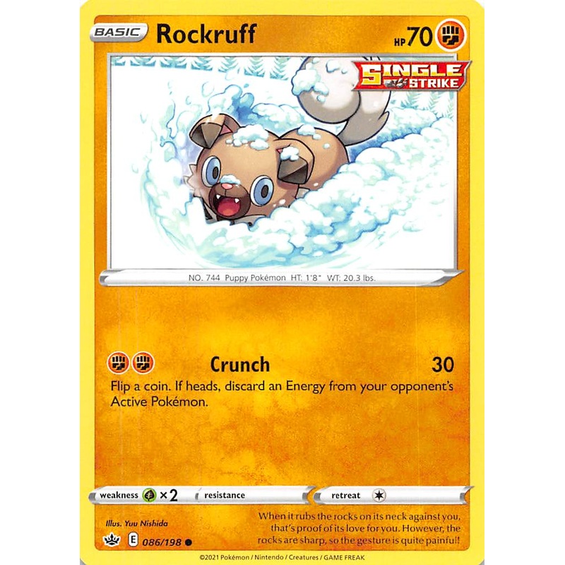 Rockruff (086/198) [Sword & Shield: Chilling Reign]