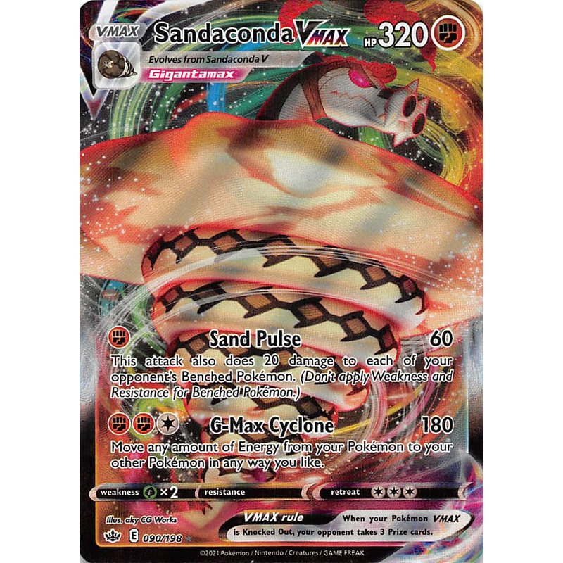 Sandaconda VMAX (090/198) [Sword & Shield: Chilling Reign]