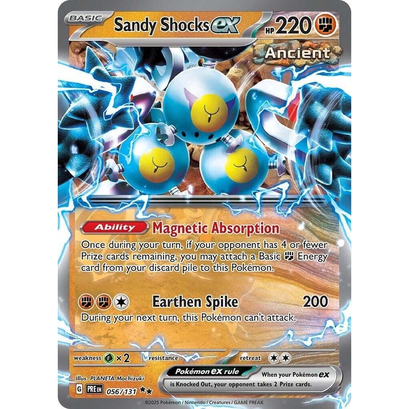 Sandy Shocks ex (056/131) [Scarlet & Violet: Prismatic Evolutions]
