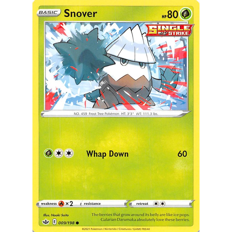 Snover (009/198) [Sword & Shield: Chilling Reign]
