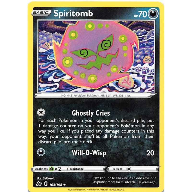 Spiritomb (103/198) [Sword & Shield: Chilling Reign]