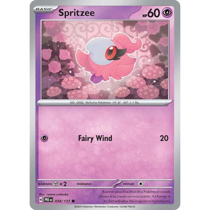 Spritzee (038/131) [Scarlet & Violet: Prismatic Evolutions]
