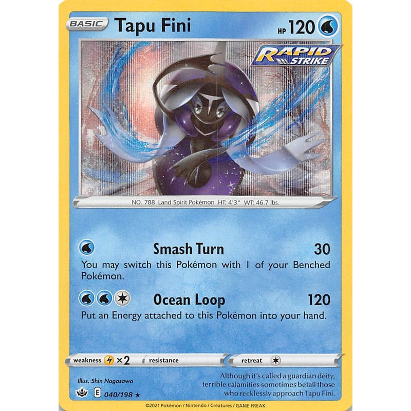 Tapu Fini (040/198) [Sword & Shield: Chilling Reign]