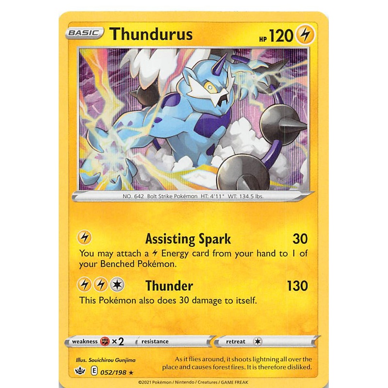 Thundurus (052/198) [Sword & Shield: Chilling Reign]