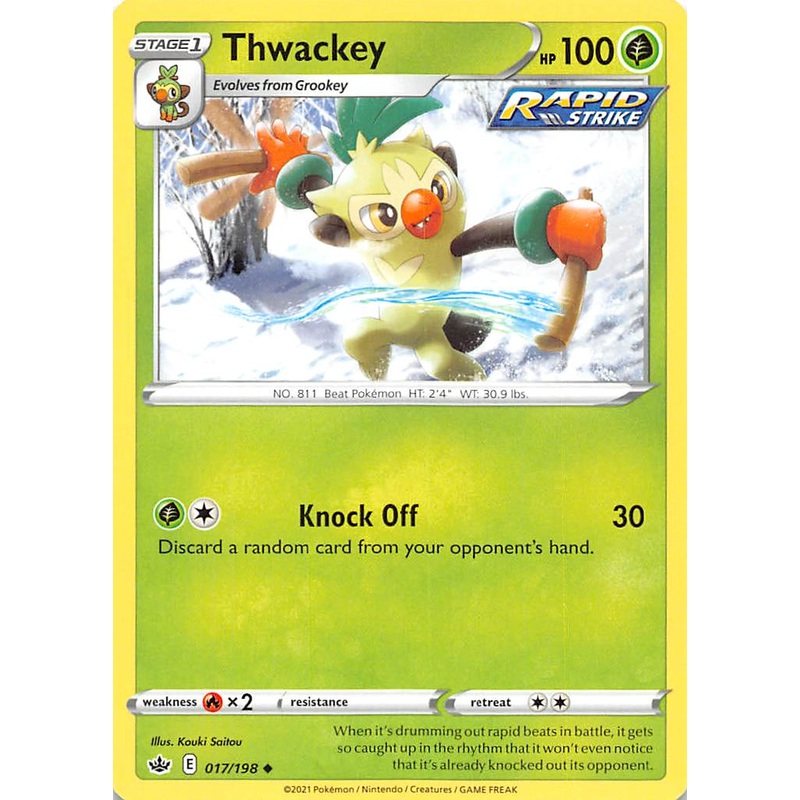 Thwackey (017/198) [Sword & Shield: Chilling Reign]
