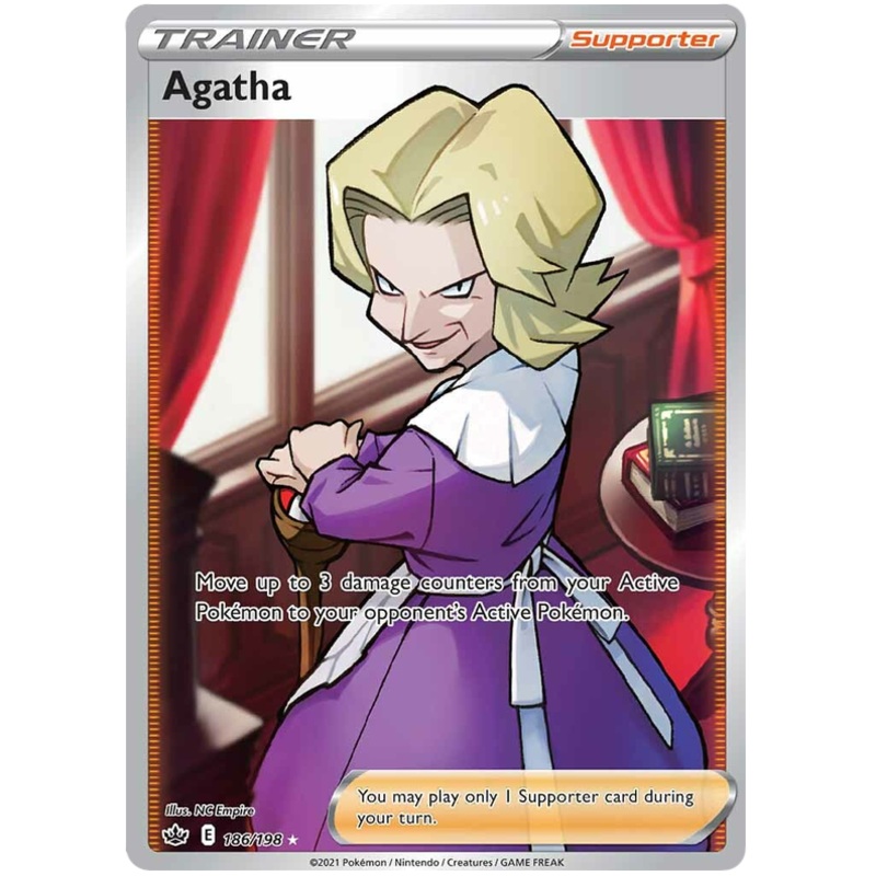 Agatha (186/198) [Sword & Shield: Chilling Reign]