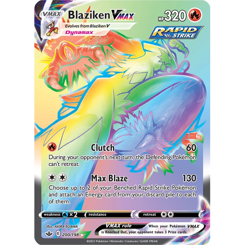 Blaziken VMAX (200/198) [Sword & Shield: Chilling Reign]