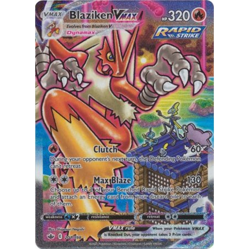 Blaziken VMAX (201/198) [Sword & Shield: Chilling Reign]
