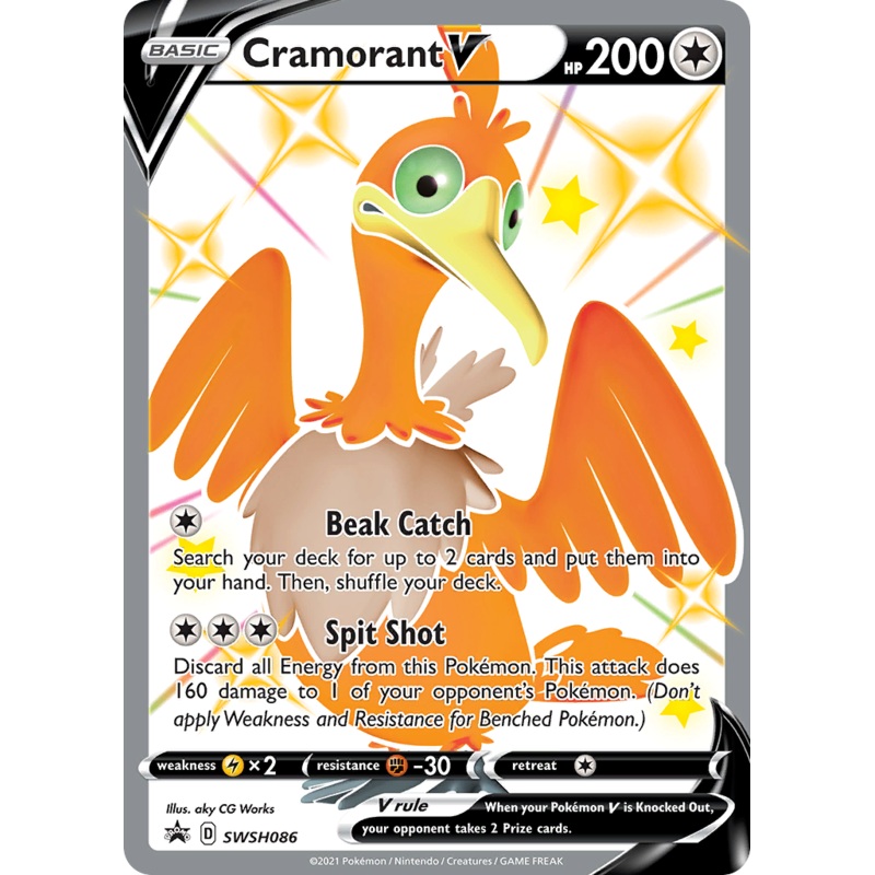 Cramorant V (SWSH086) [Sword & Shield: Black Star Promos]