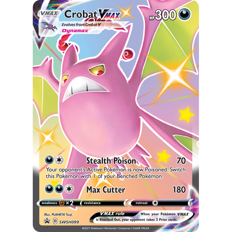 Crobat VMAX (SWSH099) [Sword & Shield: Black Star Promos]