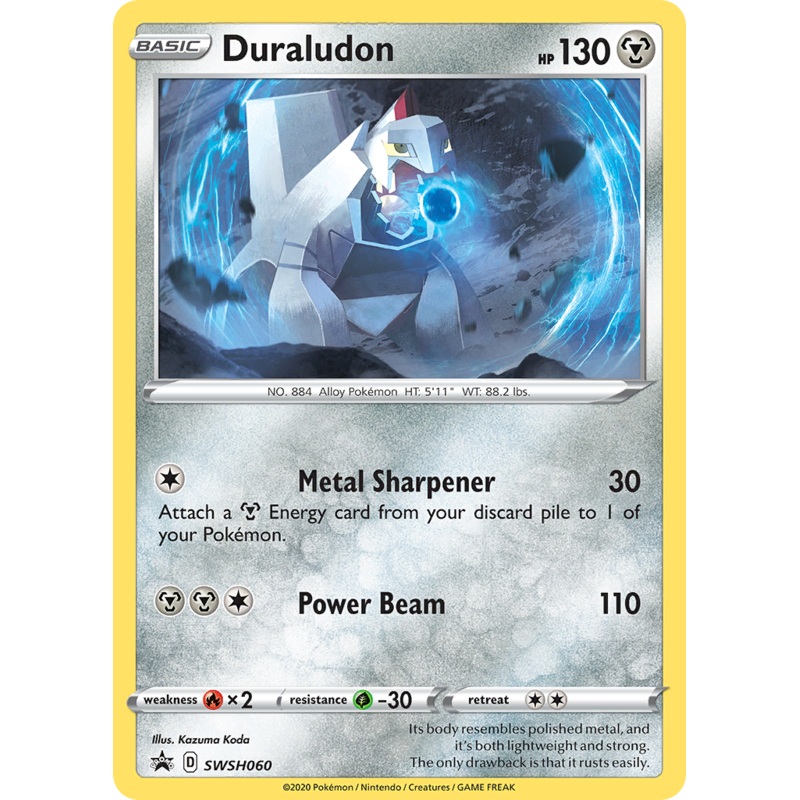 Duraludon (SWSH060) [Sword & Shield: Black Star Promos]