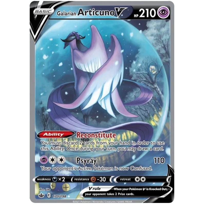 Galarian Articuno V (170/198) [Sword & Shield: Chilling Reign]