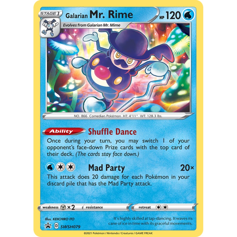 Galarian Mr. Rime (SWSH079) [Sword & Shield: Black Star Promos]