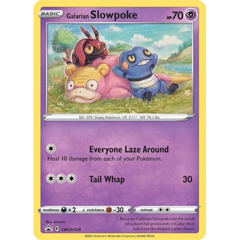 Galarian Slowpoke (SWSH126) [Sword & Shield: Black Star Promos]