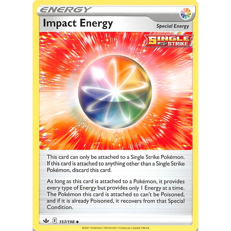 Impact Energy (157/198) [Sword & Shield: Chilling Reign]