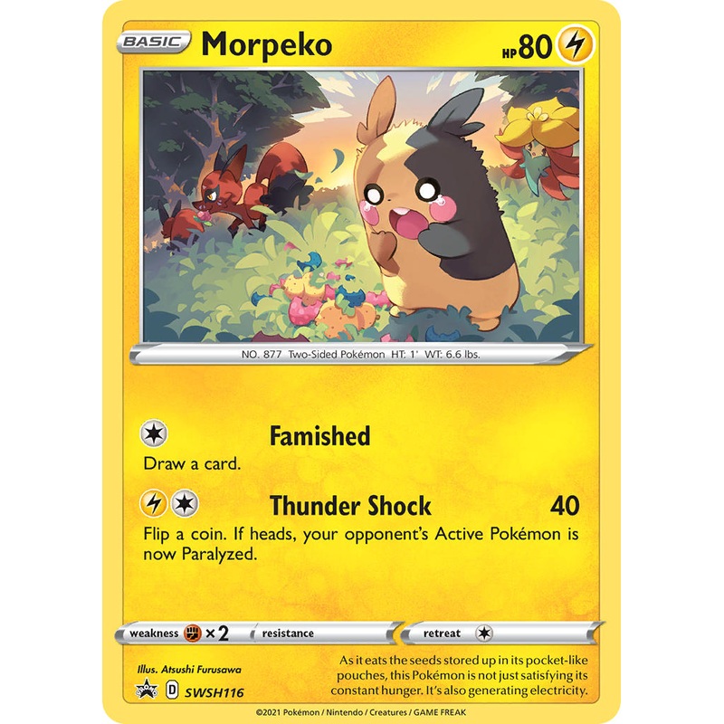 Morpeko (SWSH116) [Sword & Shield: Black Star Promos]