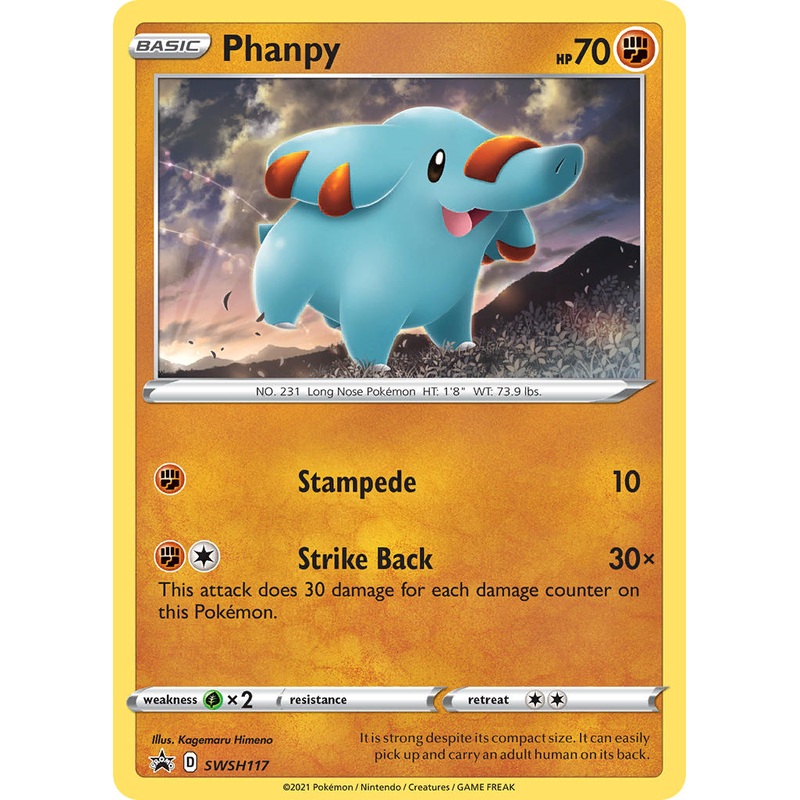 Phanpy (SWSH117) [Sword & Shield: Black Star Promos]