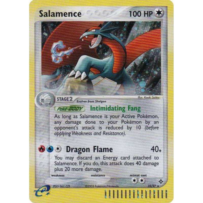 Salamence (19/97) (League Promo 2004) [League & Championship Cards]