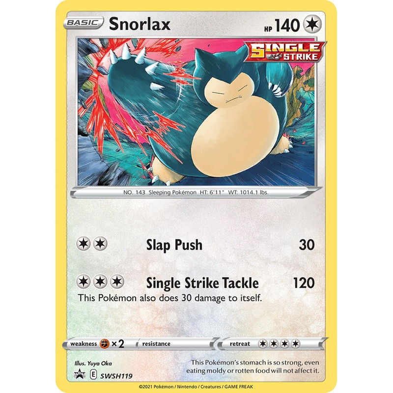 Snorlax (SWSH119) [Sword & Shield: Black Star Promos]