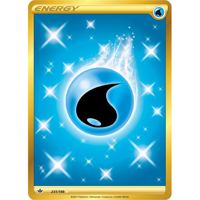 Water Energy (231/198) [Sword & Shield: Chilling Reign]