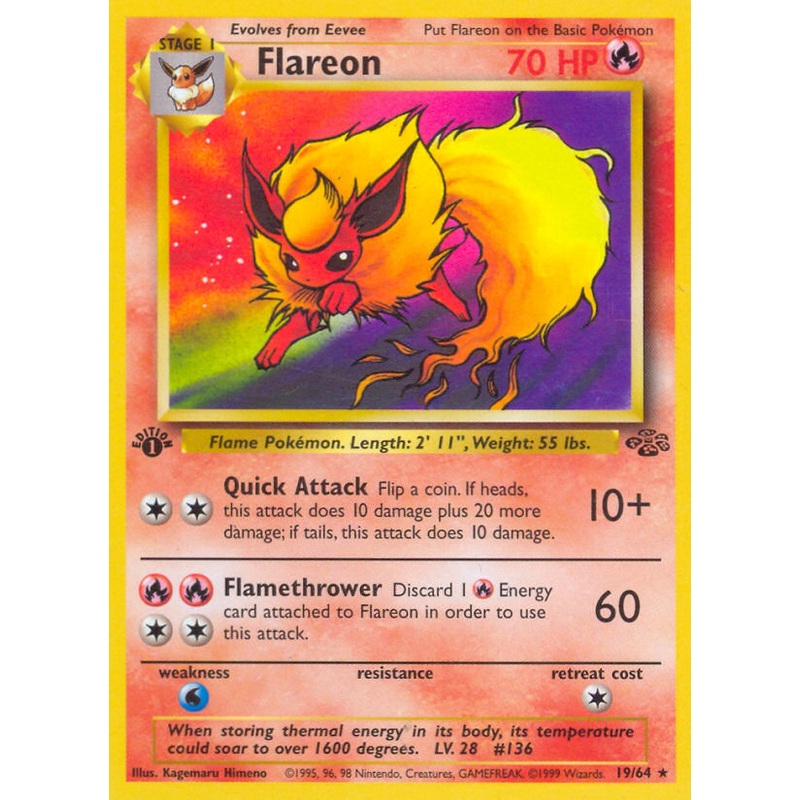 Flareon (19/64) [Jungle 1st Edition]