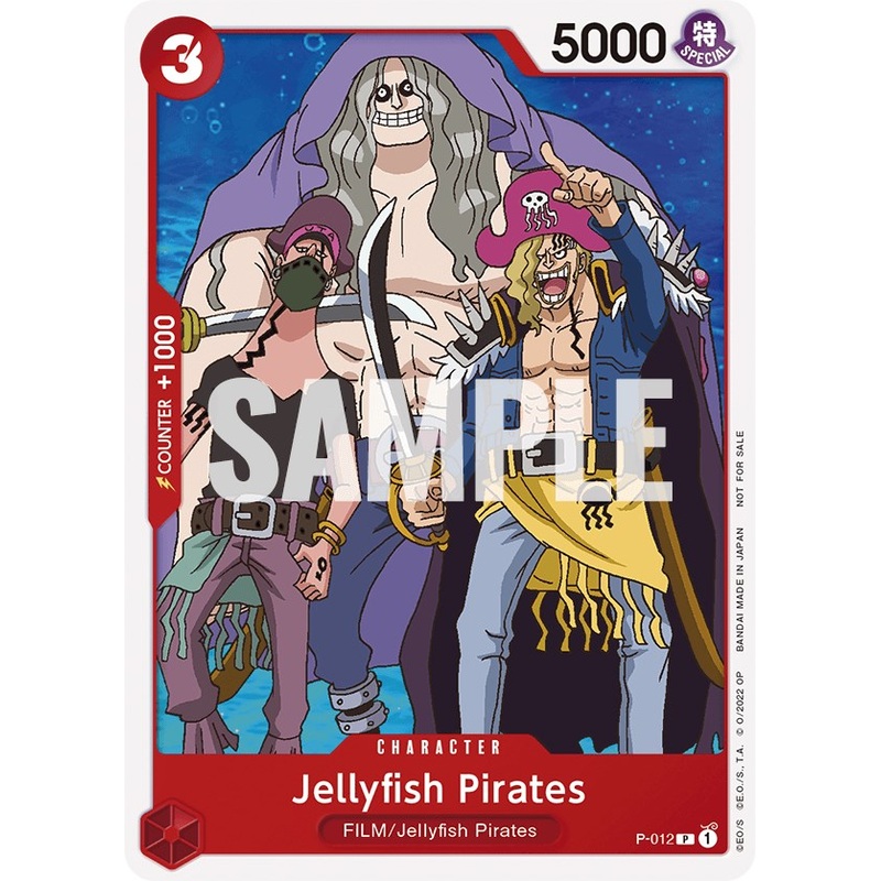 Jellyfish Pirates (One Piece Film Red) [One Piece Promotion Cards]